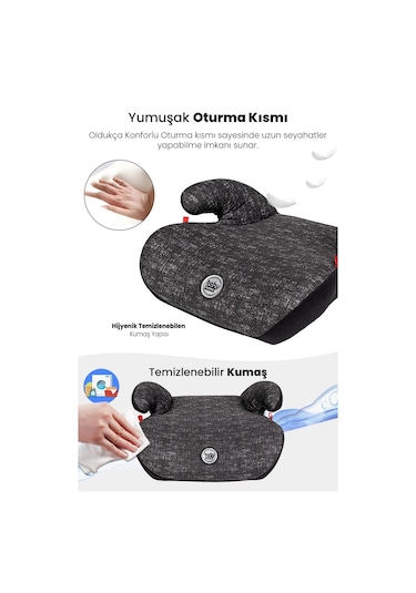 Baby Home 905 Gotime 15 36 Kg Yükseltici Oto Koltuğu Siyah