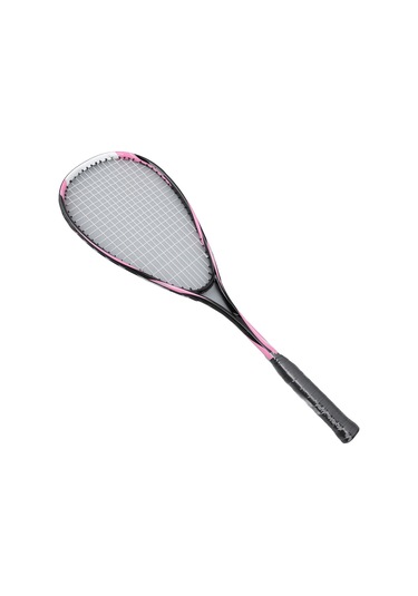 Wezone Kadınlar İçin Hafif Karbon Squash Raketi - Şeffaf Teli, Geniş Üst Yüzey Ve Fosforlu Pembe Renkli - Başlangıçcı Ve İlerleyen Sporcular İçin Egzersiz Ve Antrenman Seti Pembe