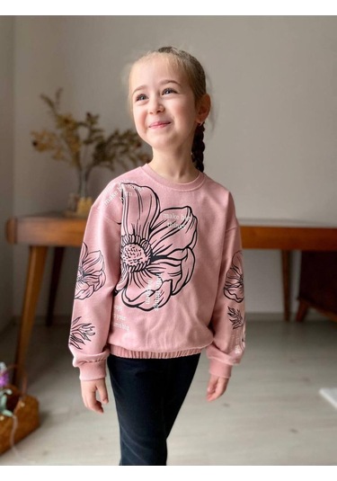 Kız Çocuk İspanyol Paca 2'li Takım Pembe