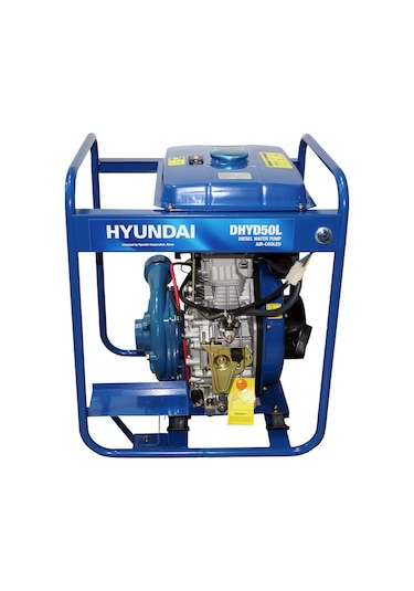 Hyundai Dhyd50le Dizel Marşlı Yüksek Basınçlı Su Motoru 2''