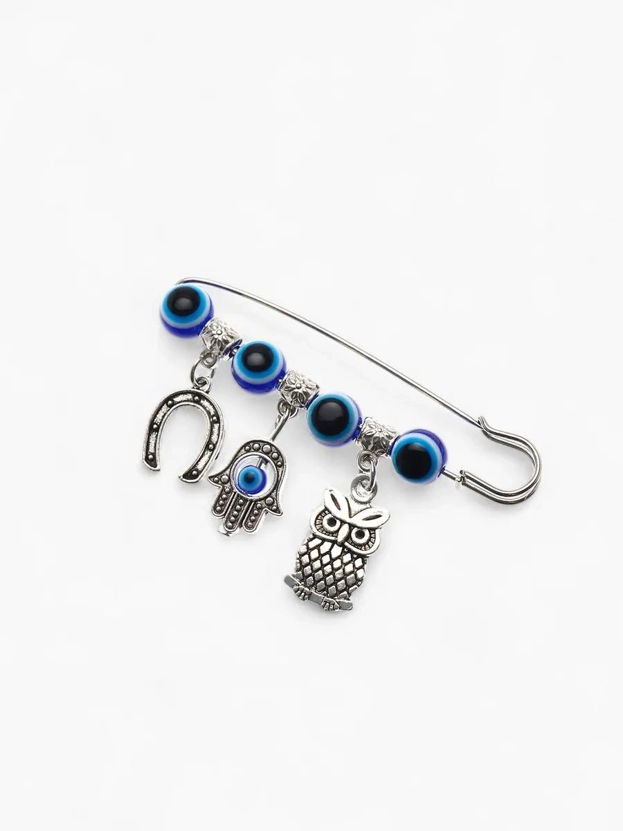 Queen Fair Dekoratif İğne Nazar Kurdu Koruyucu 16515141 Mavi