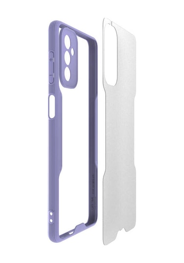 Khayra Galaxy Uyumlu M52 Kılıf Parfe Kapak - Siyah Siyah