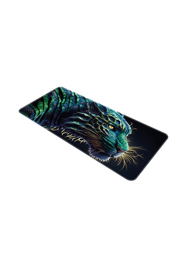 Helixsun Mouse Pad Büyük Boy Gaming Oyuncu XXL 90 x 40 CM Leopard