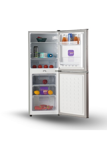 Kaizer Germany 140 Buzdolabı Alttan Buzluk - Antrasit 12 Volt / 24 Volt