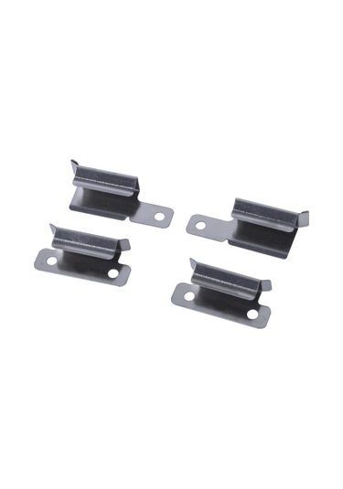 Konesam 3d Yazıcı Isı Yatağı Klembi 4 Adet - Paslanmaz Çelik - 7mm Kalınlığa Uygun