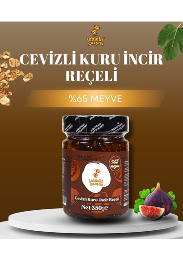 Leblebi Çarşısı Cevizli Kuru İncir Reçeli 350 G