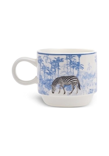 Karaca Jungle 5 Parça Standlı Çay Fincanı Seti 160 Ml