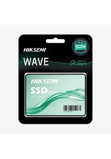 Hiksemi HS-SSD-Wave S 512G 530-450 Mb/s 2.5" Sata3 3D Nand SSD