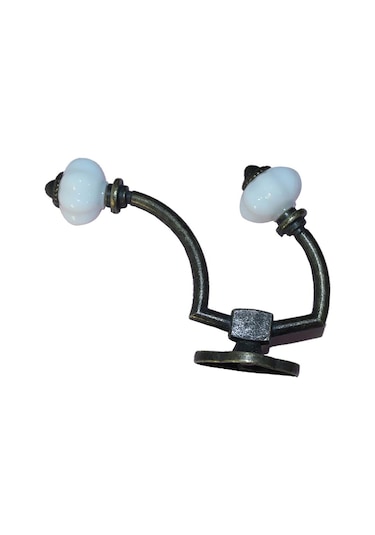 Suntek Avrupa Tarzı Çift Kafa Kapı Duvar Kanca Tutucu Anahtar Havlu Ceket Şapka Askısı Çok Renkli