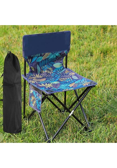 Suntek Katlanır Kamp Sandalyesi Taşınabilir 42cmx42cmx72cm Çok Renkli