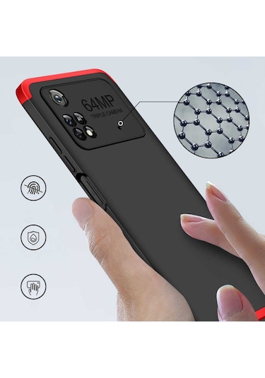 Xiaomi Poco M4 Pro 4G Kılıf Zore Ays Kapak (550425787)