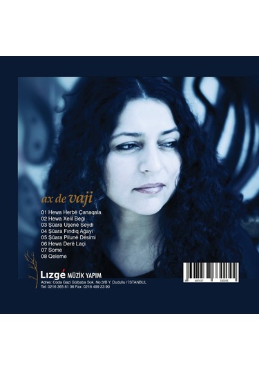 Maviş Güneşer - Ax De Vaji  Dersim Politik Ağıtla Rı Cd+kitap