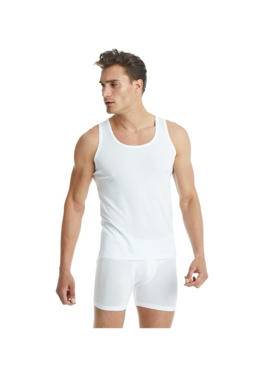 Erkek Atlet Silver 9305 - Beyaz Beyaz