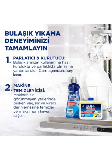 Finish Quantum Infinity Shine Bulaşık Makinesi Deterjanı 2 x 83 Tablet