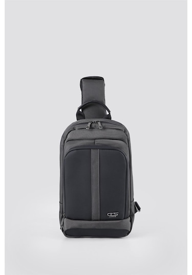 Ççs 51488 Tek Askılı Çapraz Çanta Gri