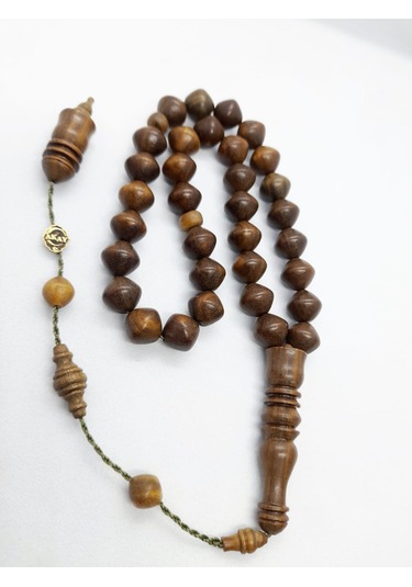 Soma Tesbih Akay Usta İmzalı İstanbul Kesim Üst Düzey Pelesenk Tesbih9.5x9.5