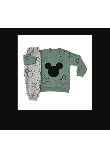 Serpme Miki Kafalı İkili Takım Haki