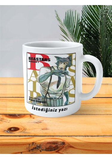 Beastars Baskılı Kupa Bardak Kişiye Özel Model 1 Çok Renkli