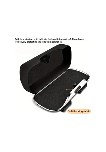 Evrensel Araba Monte Gözlük Durumda Güneş Gözlüğü Tutucu Sürücü Co-pilot Depolama Beige