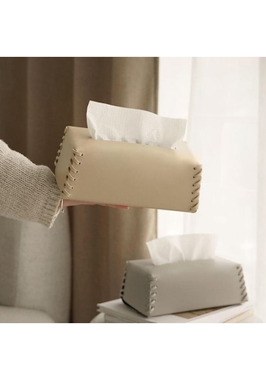 Homyl Masa Mutfak Yatak Odası Için Dekoratif Saklama Kabı Gri