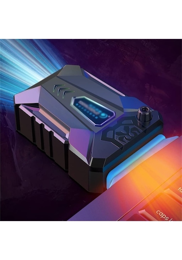 Tüm Dizüstü Bilgisayar Boyutları İçin Dizüstü Bilgisayar Soğutucu Hava Soğutucu Harici Egzoz Soğutma Fanı Taşıması Kolay