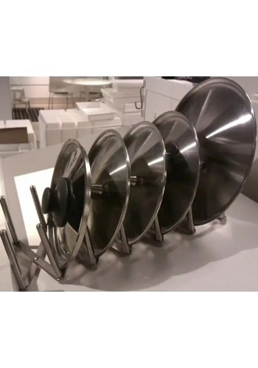 Ikea Kapak, Tava Ve Kesme Tahtaları İçin Stand 143181028 Paslanmaz Çelik