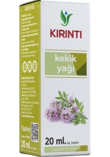 Kırıntı Kekik Yağı 20 ML