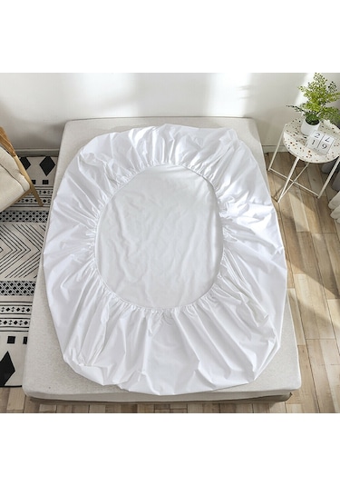 Dört Mevsim Tek Kişilik Alez Fitted Sıvı Geçirmez Yatak Koruyucu (439682107)