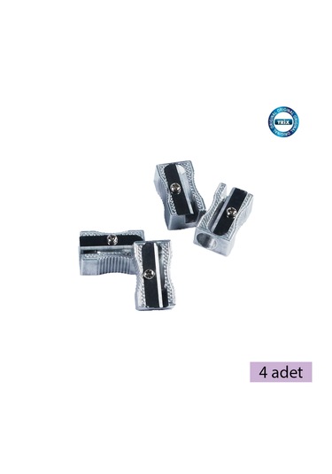 Trix Metal Kalemtıraş 4 Adet