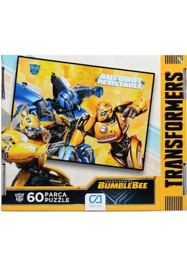 Transformers 60 Parça Çocuk Yapboz (Ca Games)