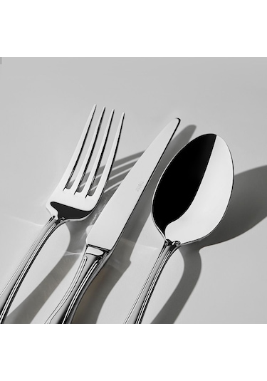 Nehir Lalezar Saten 12 Kişilik 89 Parça Kutulu Çatal Kaşık Bıçak Takımı