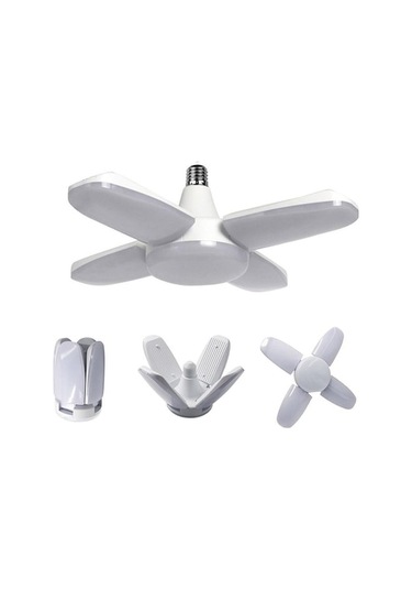 Novahub Hiçbir Titreşimsiz 60 W E27 B22 Led Ampul 220 V Smd 2835 Süper Parlak Katlanabilir Vantilatör Pervanesi Açısı Led Ampul 56818943