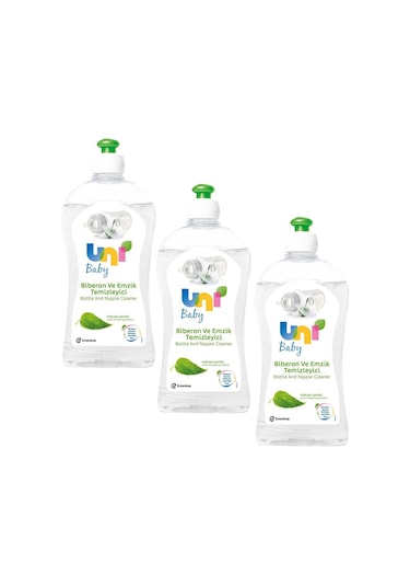 Uni Baby Biberon ve Emzik Temizleyici 3 x 500 ML