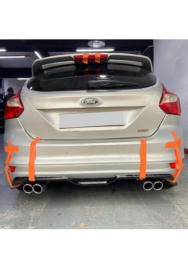 Ford Focus 3 Hb 2012-2014 Makyajsız Kasa Uyumlu Boyasız Plastik Arka Ek