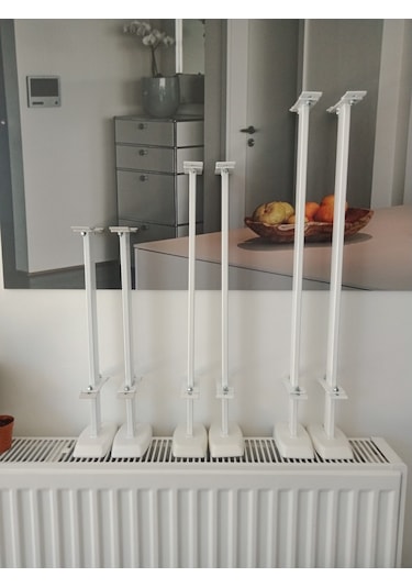 Radyatör Yere Montaj Ayağı 30 Cm 300 Lük Radyatör Içi̇N 1 Set