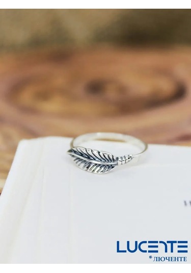Lucente Diken Yüzük 925 Ayar Gümüş 134607714 Gri