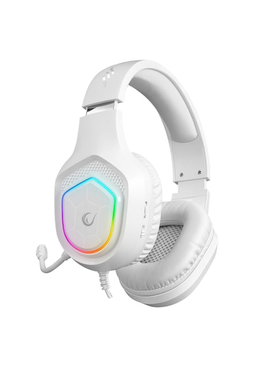 Rampage Rm-k90 Vector Beyaz Rgb Led Type-c Gaming Mikrofonlu Oyun