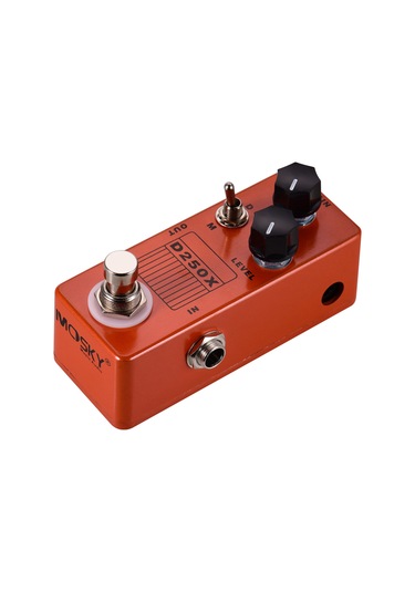 Yaozixa Gitar Overdrive Preamp Pedalı D250x - 2 Model D/m Seçenekli, Gaın Ve Level Kontrolleri, True Bypass, Tam Metal Kasa