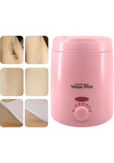 Suntek Balmumu Isınma Konteyner Epilasyon Kadın Hediye Pembe