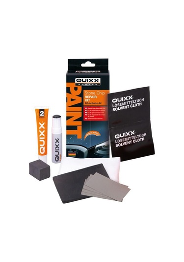 QUIXX® Oto Boyası Taş İzi Onarım Seti-Siyah Boya