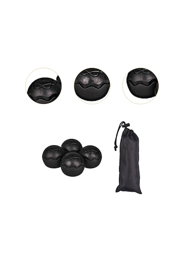 Suntek 4 Adet Ay Sandalye Ayak Kılıfı Kaymaz Sessiz Şok Emici Siyah