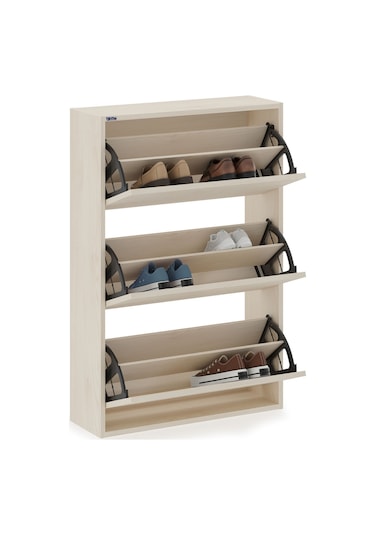 Ceha 3'lü Düşer Kapaklı Ahşap Ayakkabılık - Düz Akçaağaç A.AYK-3/D.AKÇAAĞAÇ Ceha 3'lü Düşer Kapaklı Ahşap Ayakkabılık - Düz Akçaağaç A.AYK-3/D.AKÇAAĞAÇ