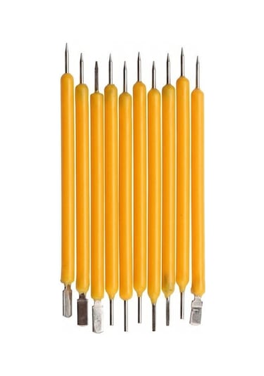 3v 38mm Led Amber Sarı Filament Retro Tungsten Led 10 Adet