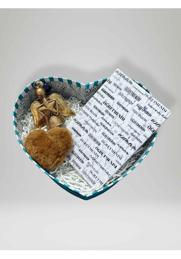 Öğretmen Günü Temalı Konsept Kutu Hediye Kutusu Kod:13