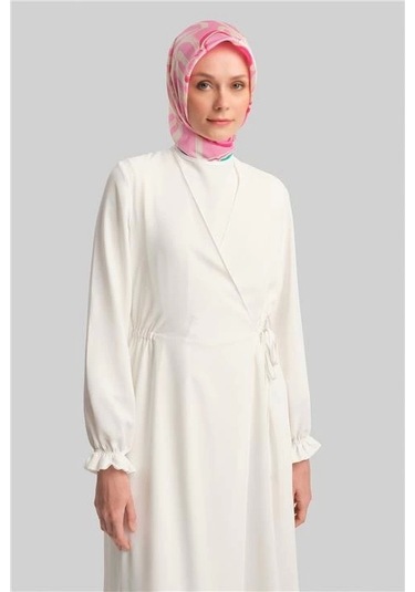 Armine Anvelop Elbise Ort9230 Ekru Krem