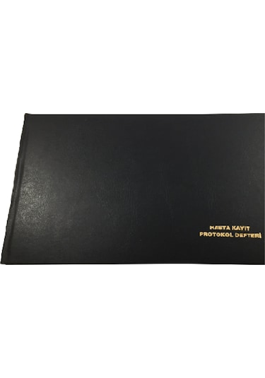 Hasta Kayıt Protokol Defteri Ciltli 200 Yaprak 400 Sayfa Suni Deri