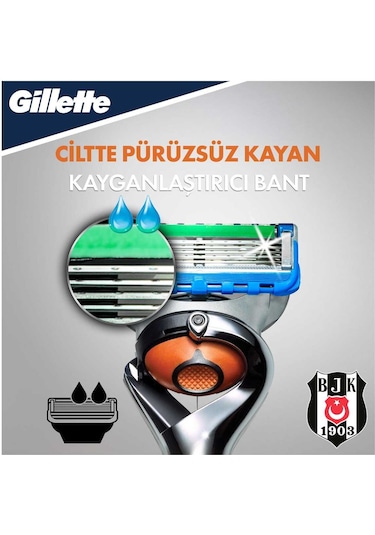 Gillette Fusion 5 Proglide Tıraş Makinesi + Yedek Başlık 4'lü