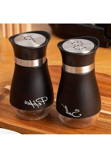 Besthome1 Altın Doldurulabilir Tuz Biberlik Seti Paslanmaz Çelik 2 Adet Şişe Ev Restoran Piknik Aksesuarları Gümüş
