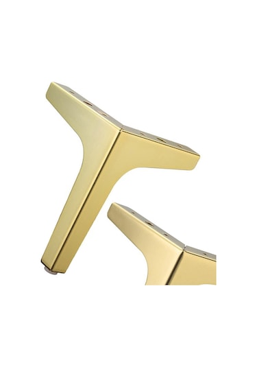 Suntek Magideal 4 X Demir Metal Mobilya Ayakları Kanepe 13cm-altın