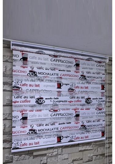 Venassa Kahve Zebra Perde